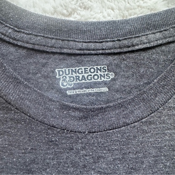 Dungeons & Dragons | Pastel Logo Short Sleeve Graphic T-Shirt | Size Medium - Picture 6 of 8